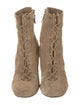 Laurence Dacade Suede Lace-Up Boots