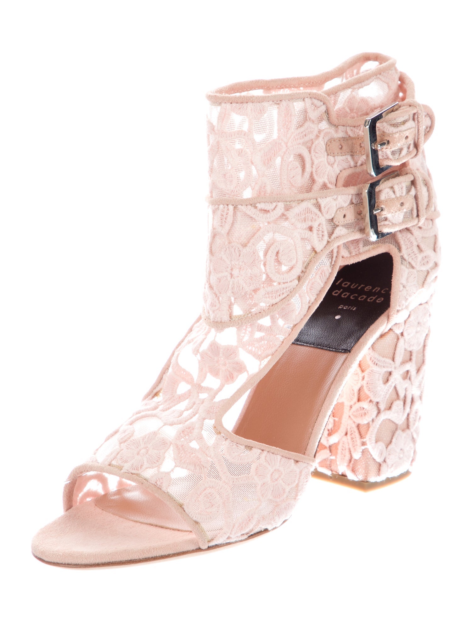 Laurence Dacade Lace Lace Pattern Pumps