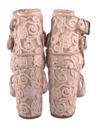 Laurence Dacade Lace Lace Pattern Gladiator Sandals