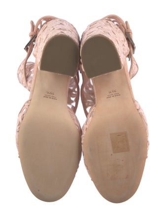 Laurence Dacade Lace Lace Pattern Gladiator Sandals