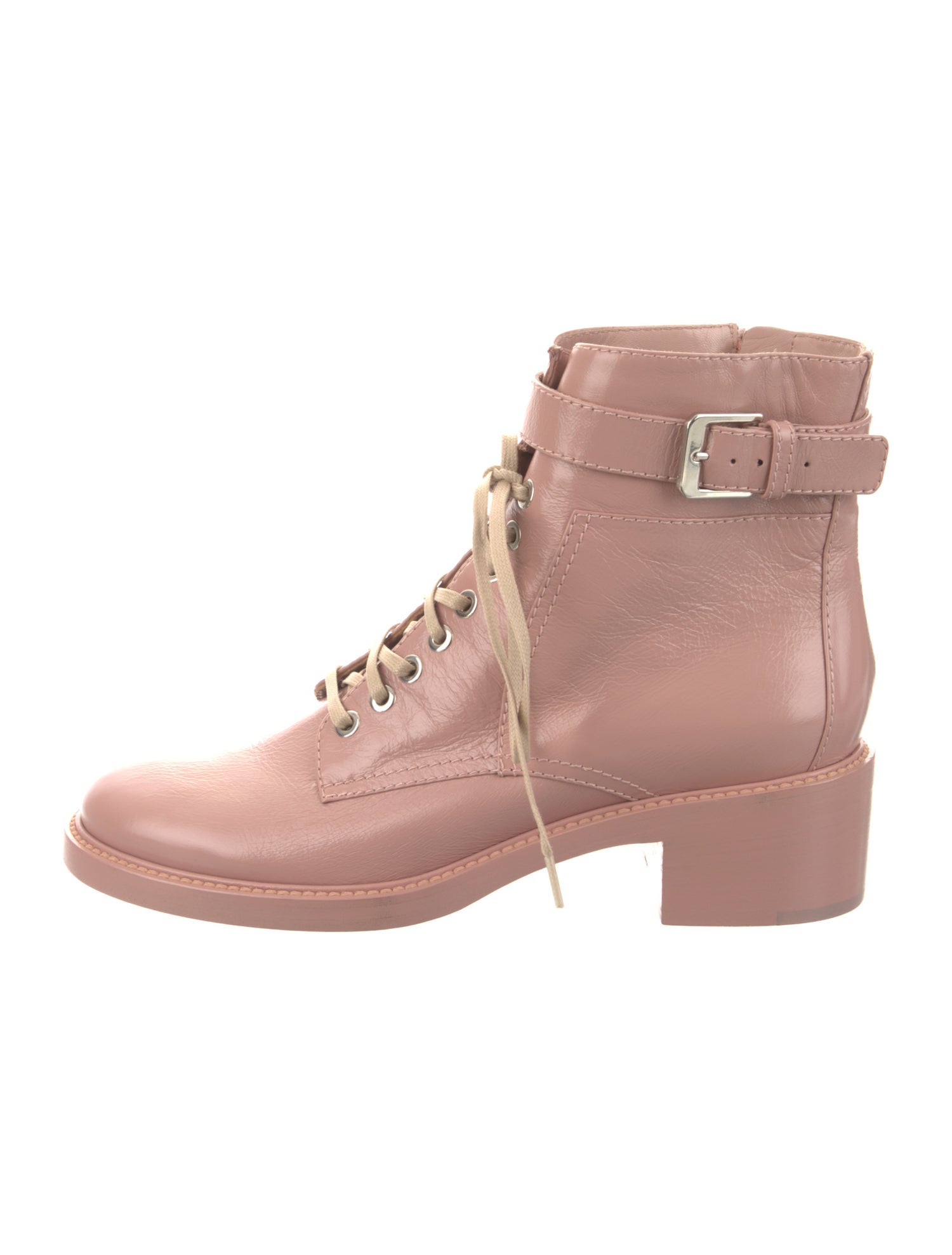 Laurence Dacade Leather Combat Boots