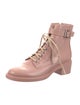 Laurence Dacade Leather Combat Boots
