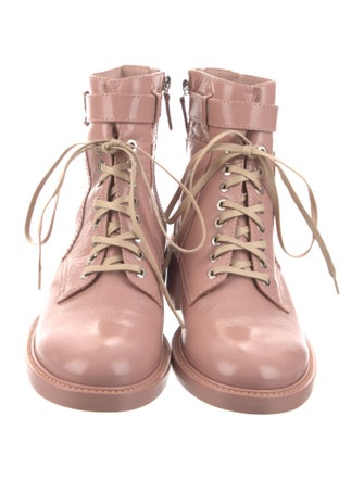Laurence Dacade Leather Combat Boots