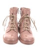 Laurence Dacade Leather Combat Boots