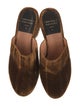 Laurence Dacade Velvet Mules