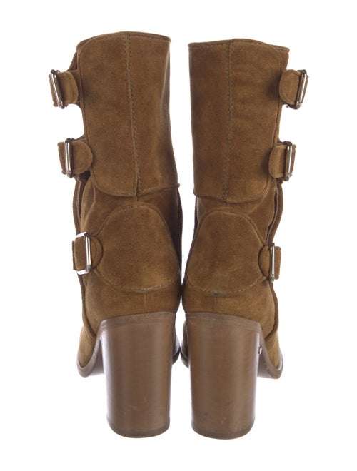 Laurence Dacade Suede Moto Boots