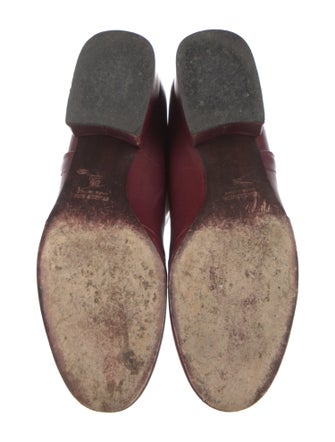 Laurence Dacade Leather Bow Accents Combat Boots