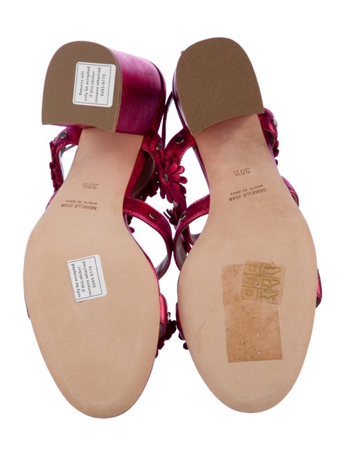 Laurence Dacade Leather Slingback Sandals