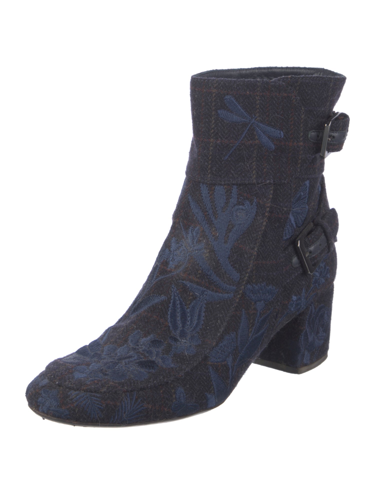 Laurence Dacade Floral Print Boots