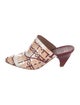 Laurence Dacade Leather Printed Mules