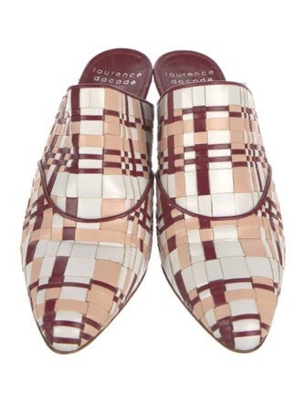 Laurence Dacade Leather Printed Mules