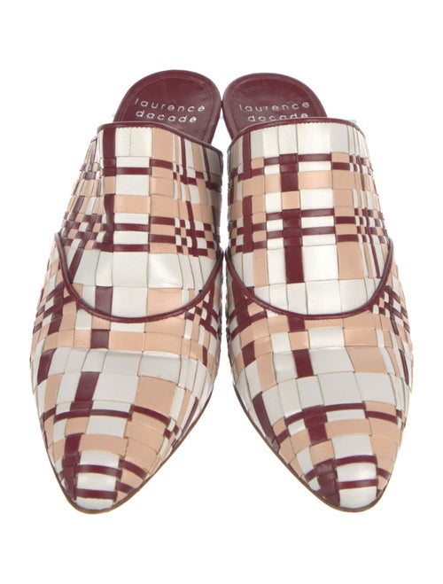 Laurence Dacade Leather Printed Mules