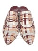 Laurence Dacade Leather Printed Mules