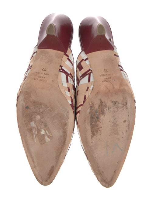 Laurence Dacade Leather Printed Mules