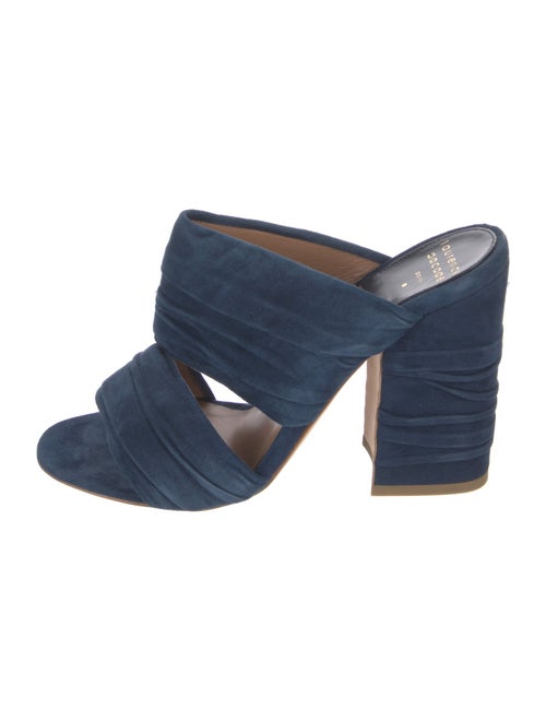 Laurence Dacade Suede Slides