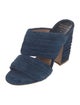 Laurence Dacade Suede Slides