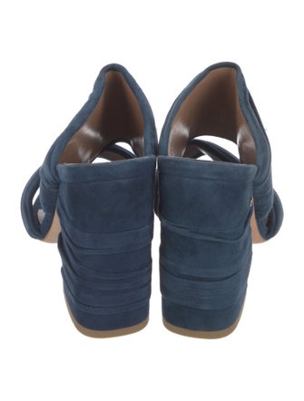 Laurence Dacade Suede Slides