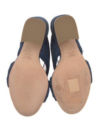 Laurence Dacade Suede Slides