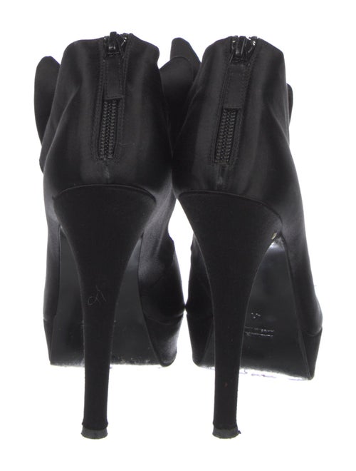 Laurence Dacade Satin Bow Accents Pumps