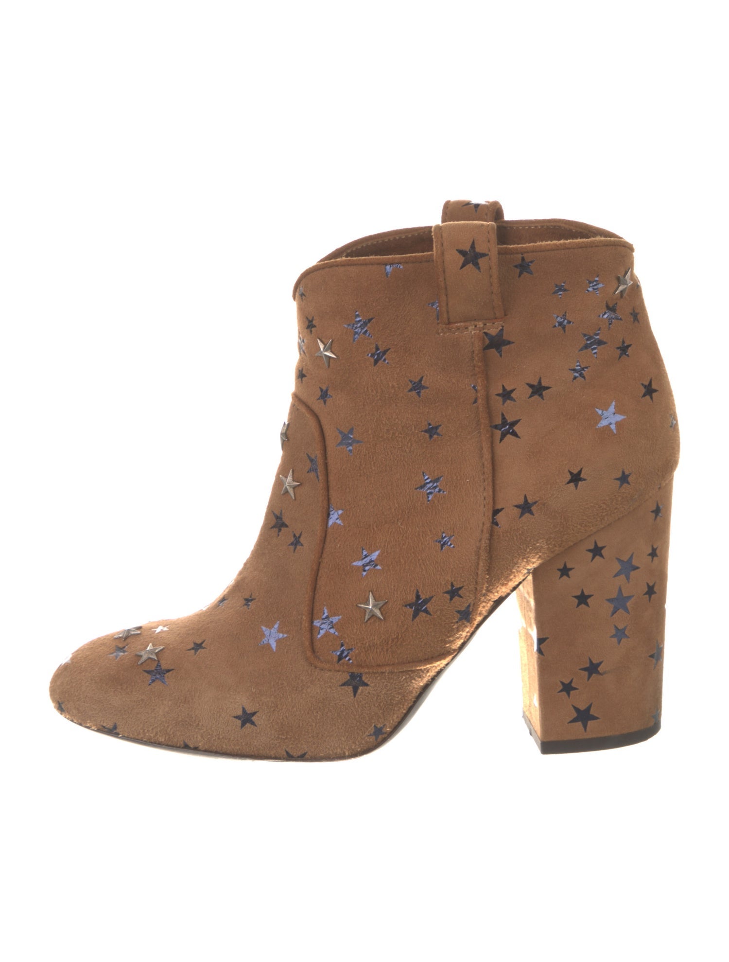 Laurence Dacade Suede Printed Boots