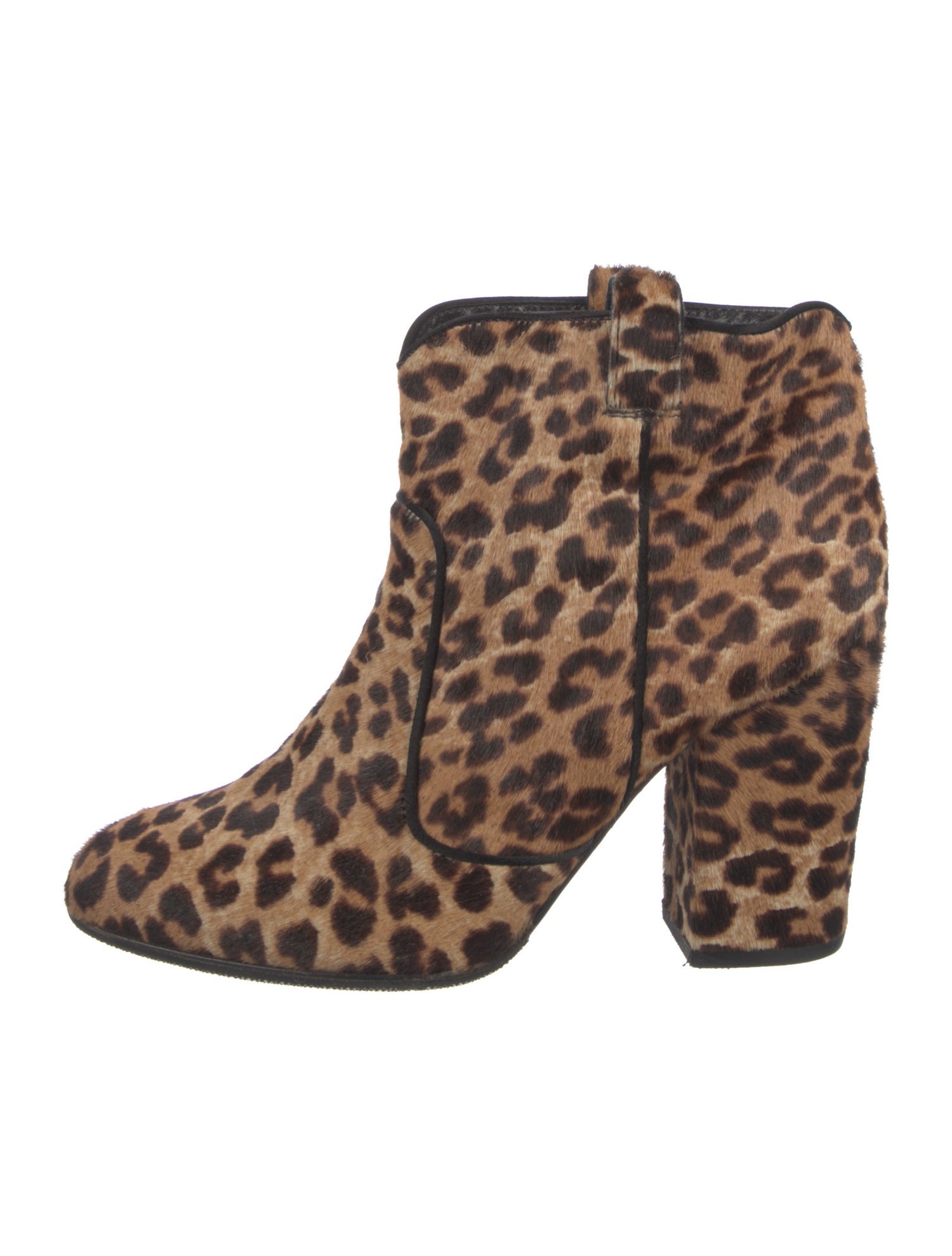 Laurence Dacade Ponyhair Animal Print Boots