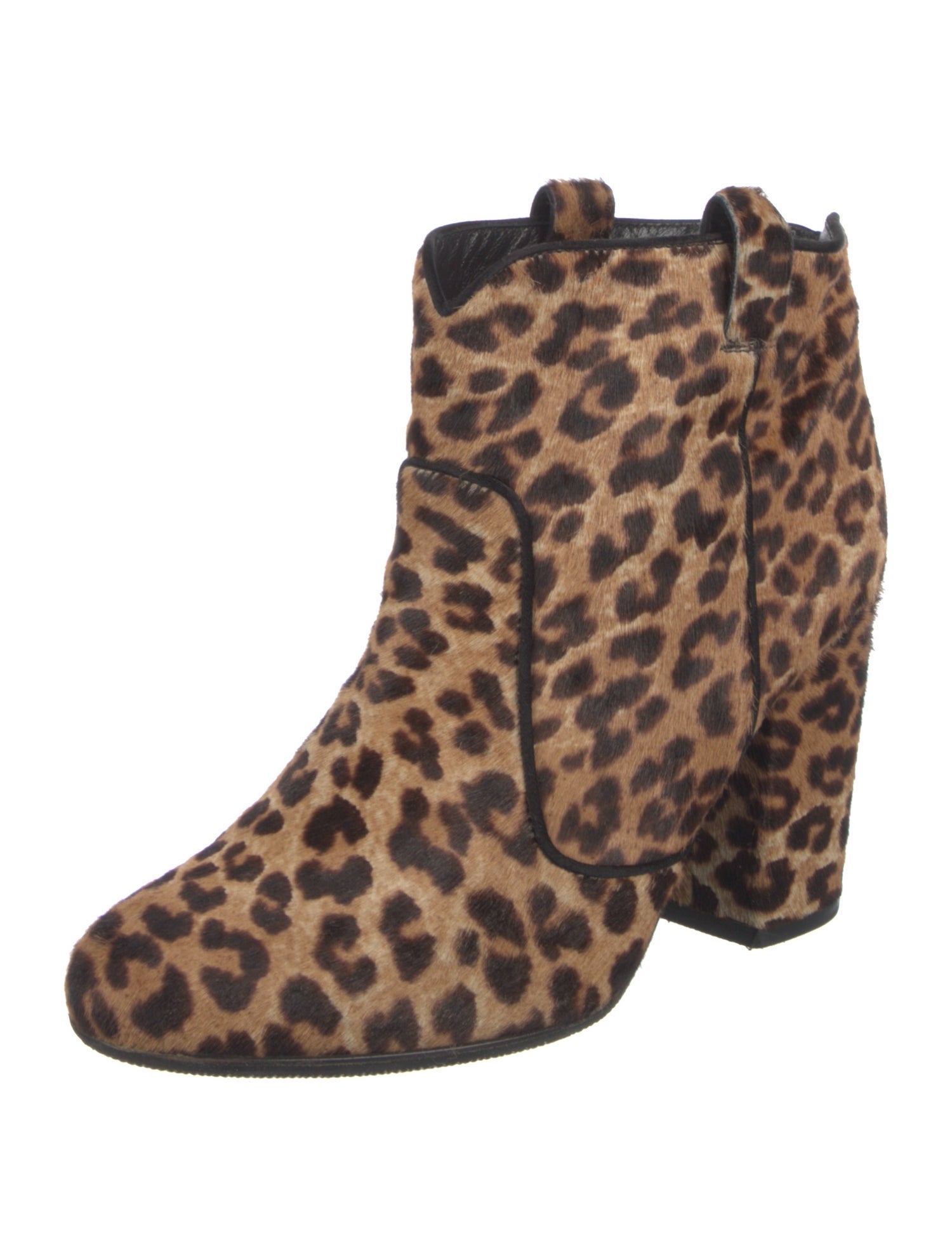 Laurence Dacade Ponyhair Animal Print Boots