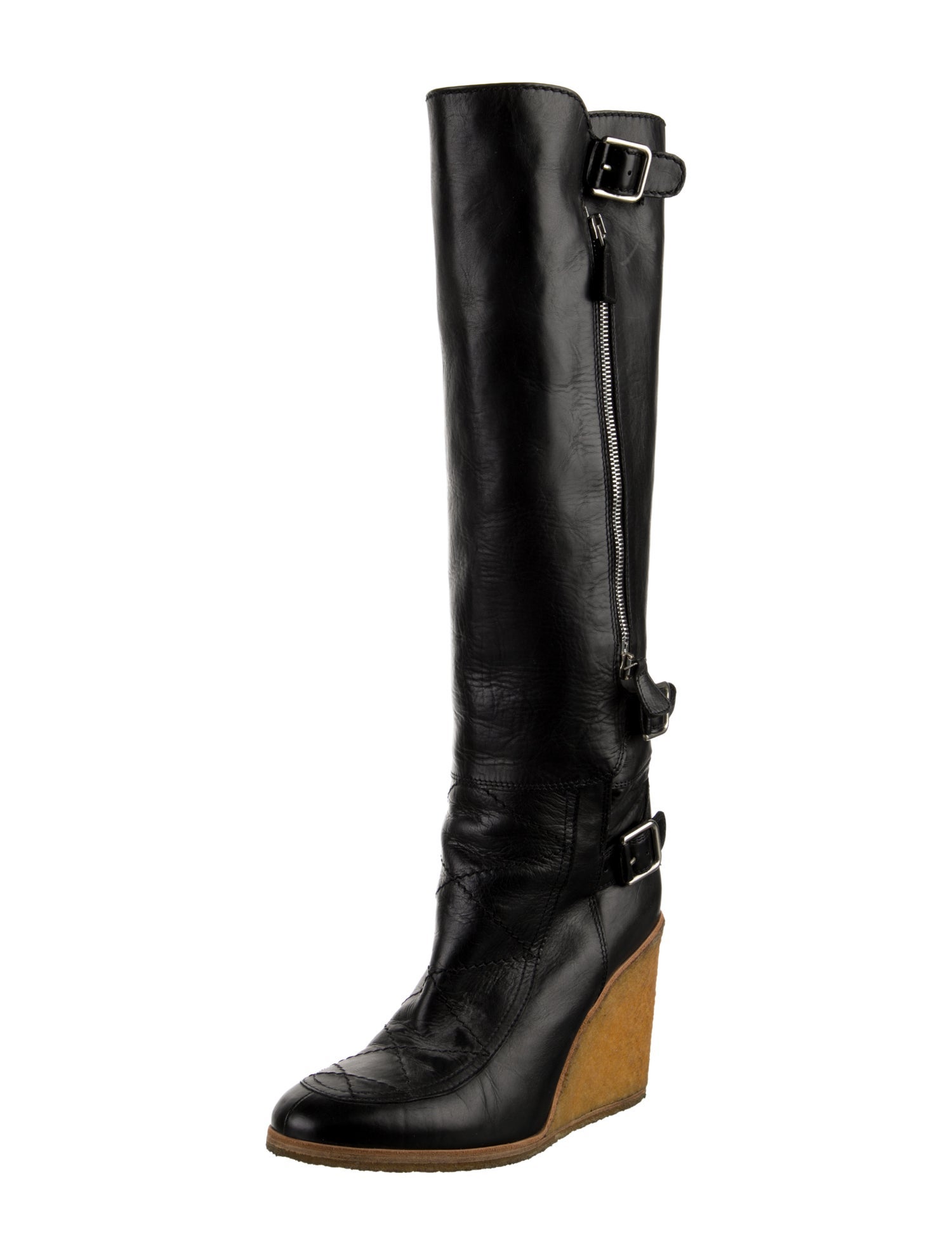 Laurence Dacade Leather Riding Boots