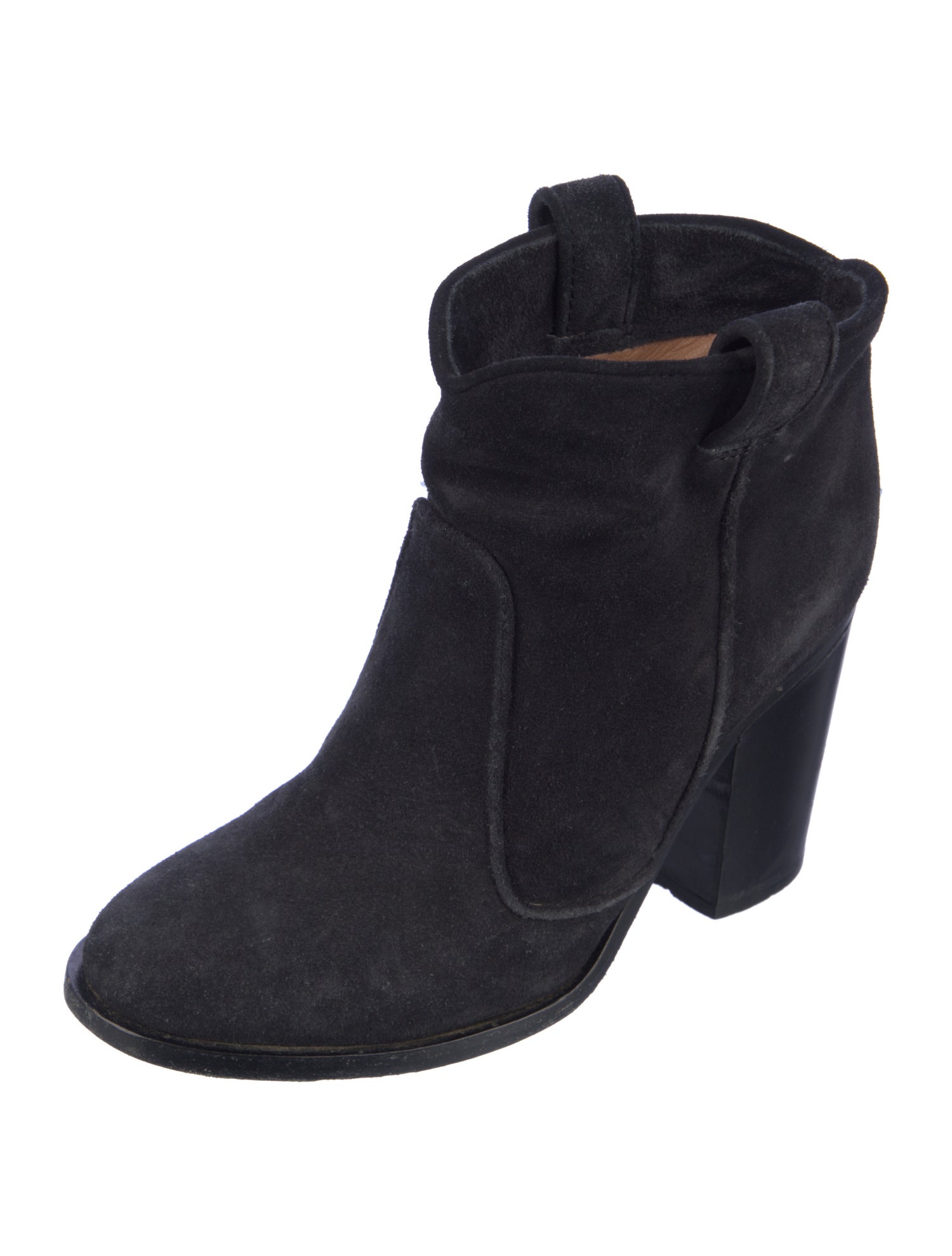 Laurence Dacade Suede Western Boots