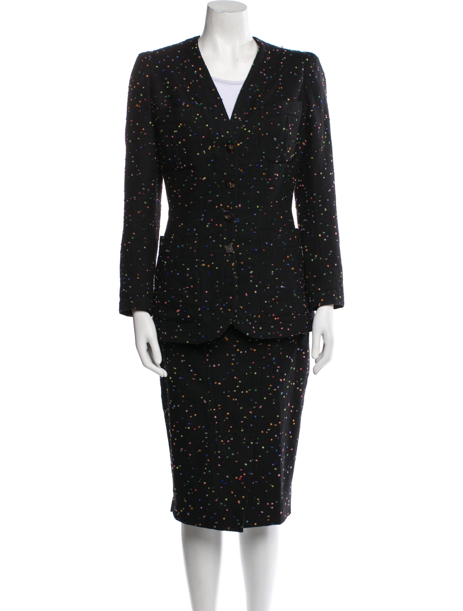 Lagerfeld Vintage 1990's Skirt Suit