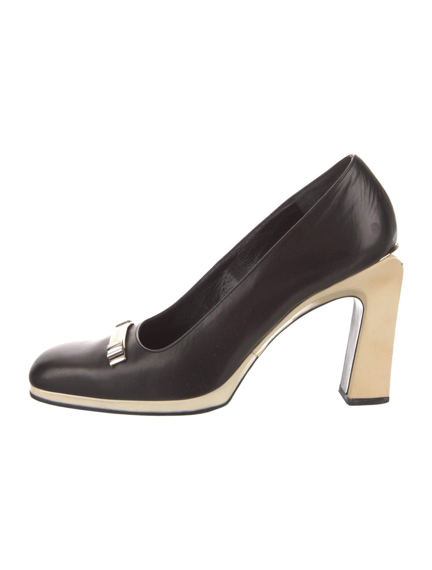 Lagerfeld Leather Pumps
