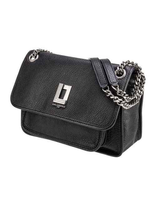 Lagerfeld Leather Shoulder Bag