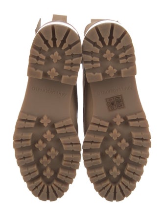 Lagerfeld Suede Combat Boots