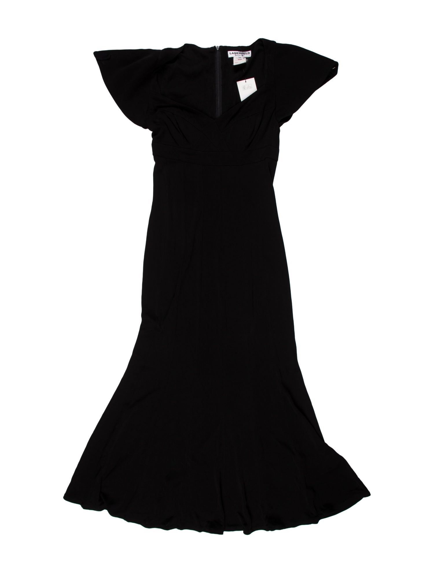 Lagerfeld Strapless Long Dress