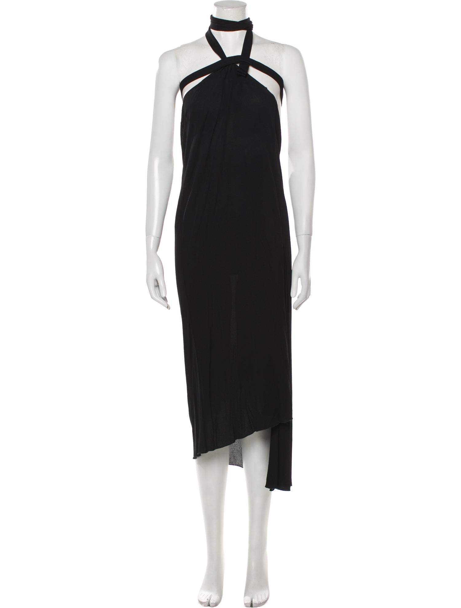 Lagerfeld Halterneck Midi Length Dress