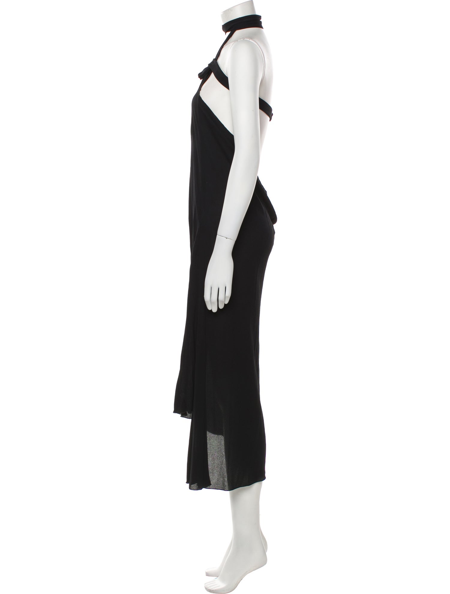 Lagerfeld Halterneck Midi Length Dress