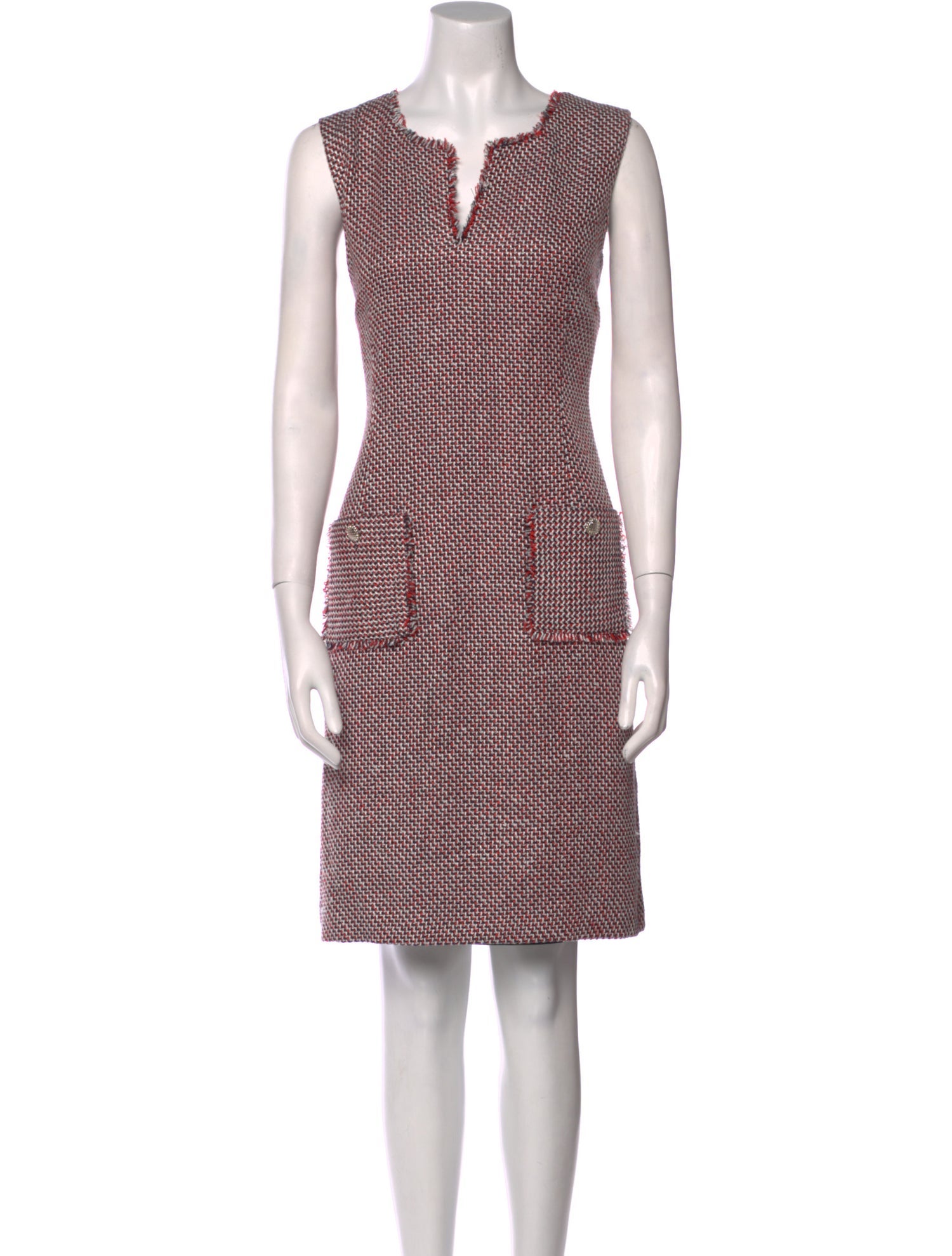 Lagerfeld Printed Knee-Length Dress