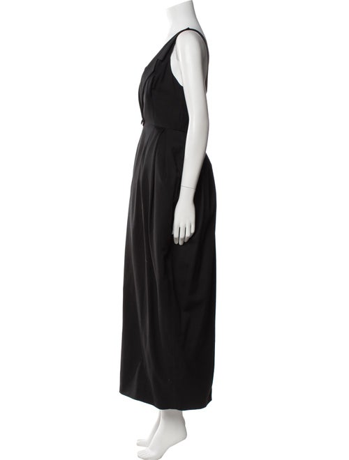 Lagerfeld V-Neck Long Dress