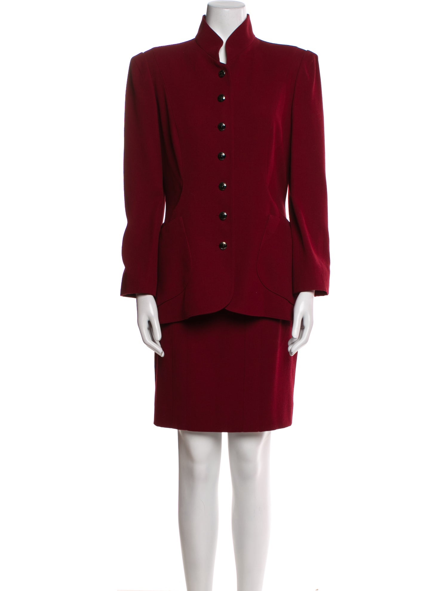 Lagerfeld Vintage Wool Skirt Suit