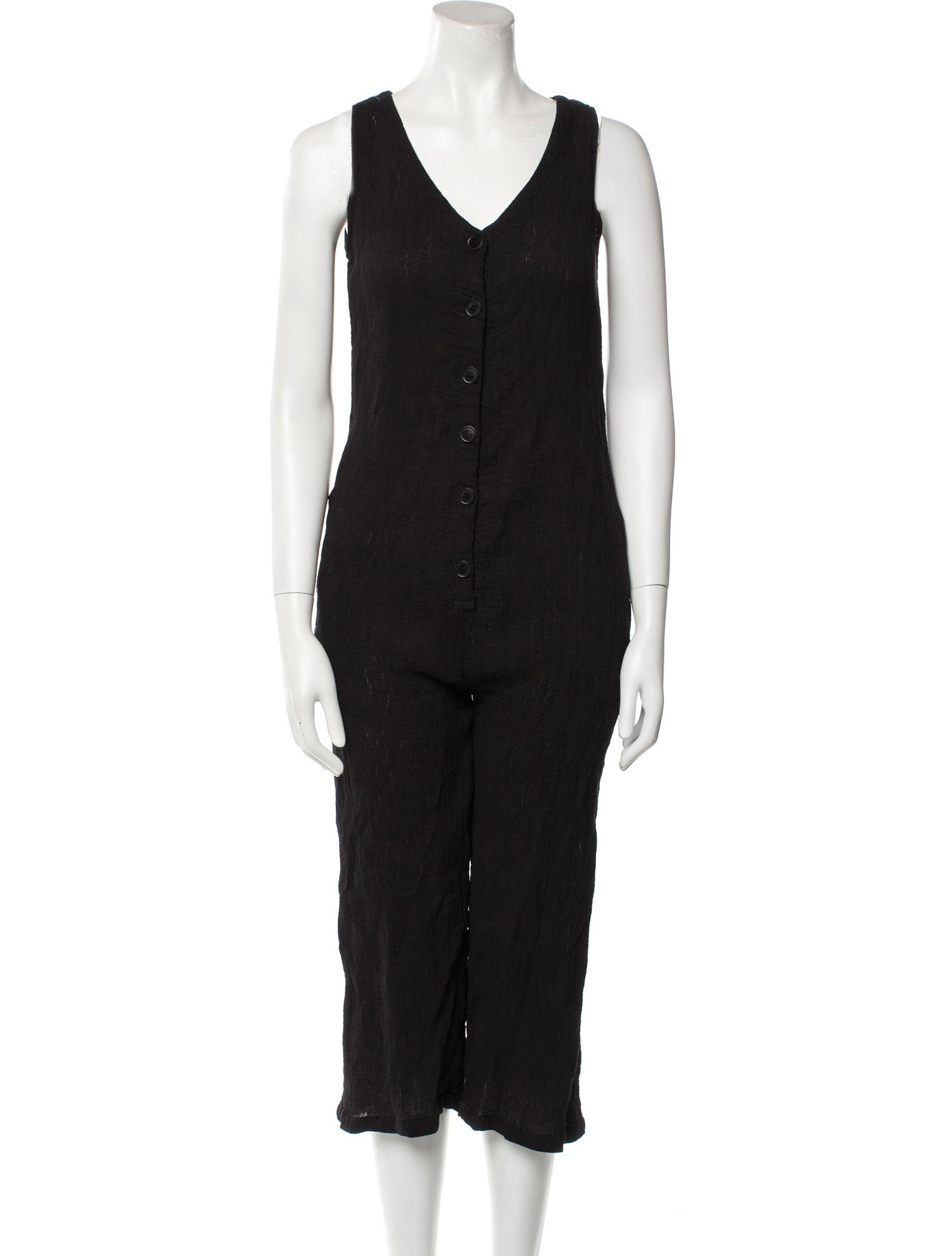 LACAUSA V-Neck Jumpsuit
