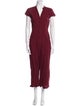 LACAUSA V-Neck Jumpsuit