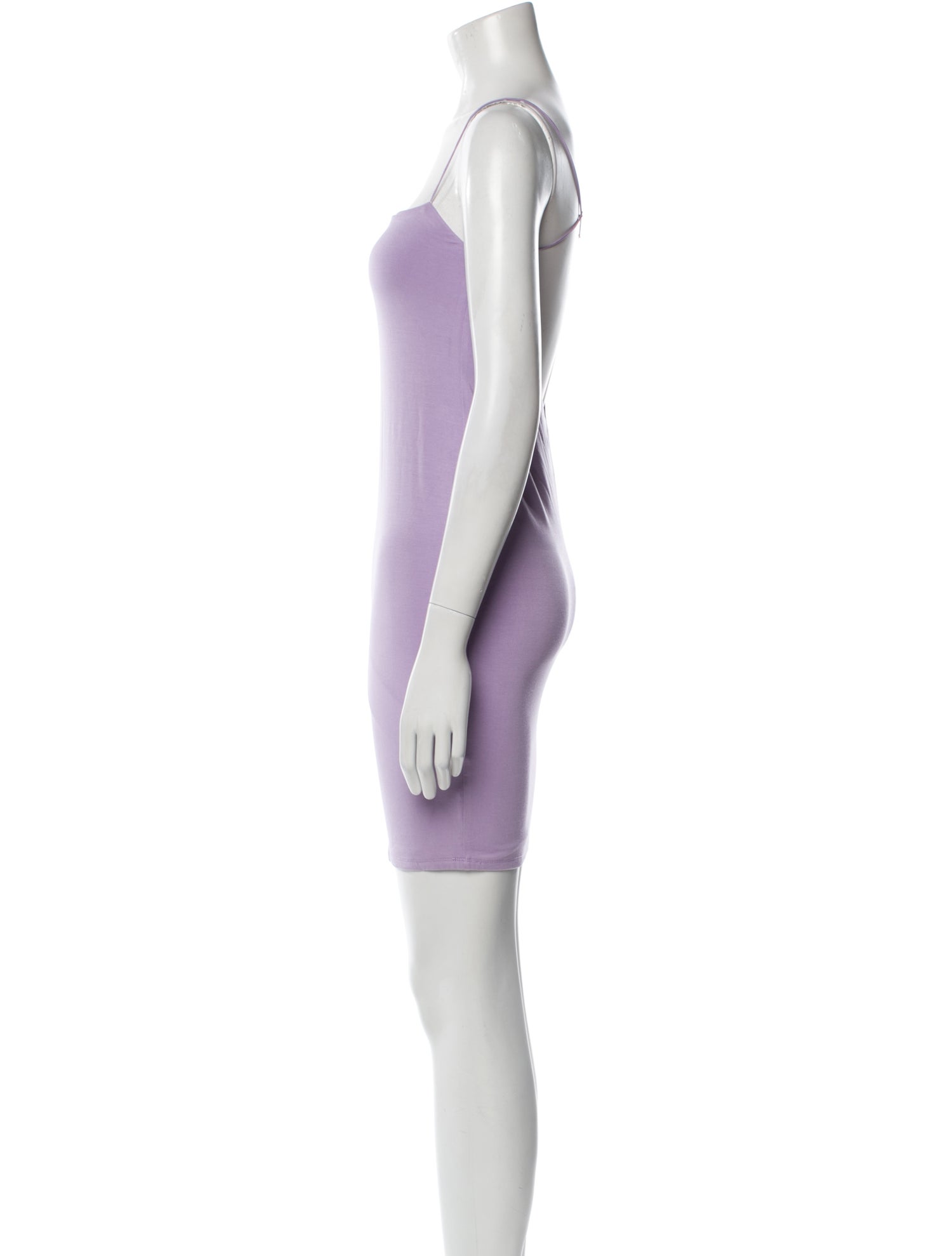 LACAUSA Square Neckline Mini Dress w/ Tags