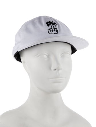 Local Authority white pattern print baseball cap