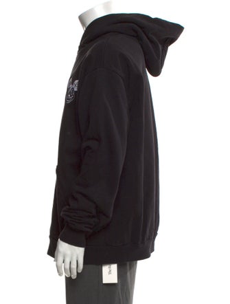 Local Authority Embroidered Zip-Up Graphic Print Hoodie