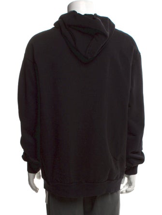 Local Authority Embroidered Zip-Up Graphic Print Hoodie