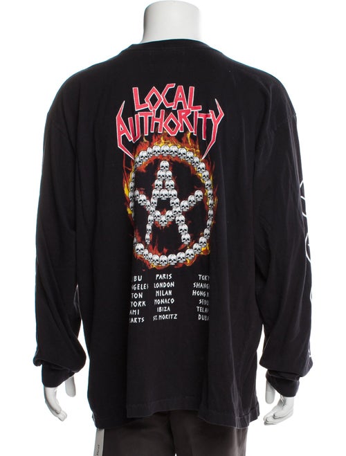 Local Authority Graphic Print Crew Neck T-Shirt