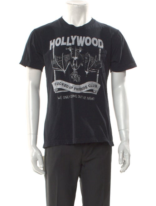 Local Authority Graphic Print Crew Neck T-Shirt