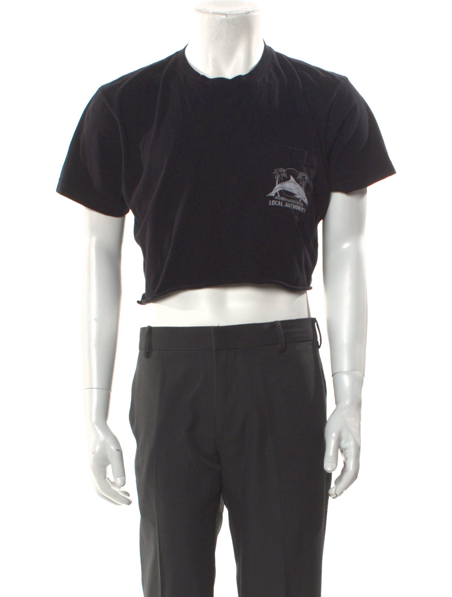 Local Authority Graphic Print Crew Neck T-Shirt