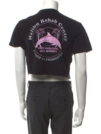 Local Authority Graphic Print Crew Neck T-Shirt