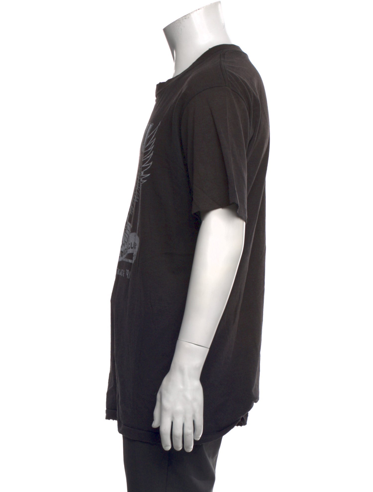 Local Authority Graphic Print Crew Neck T-Shirt