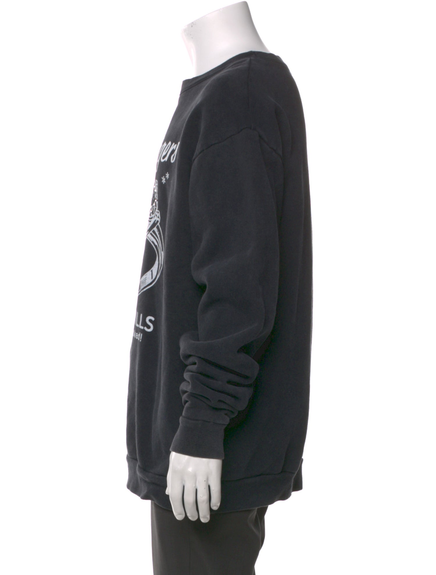 Local Authority Graphic Print Crew Neck Pullover